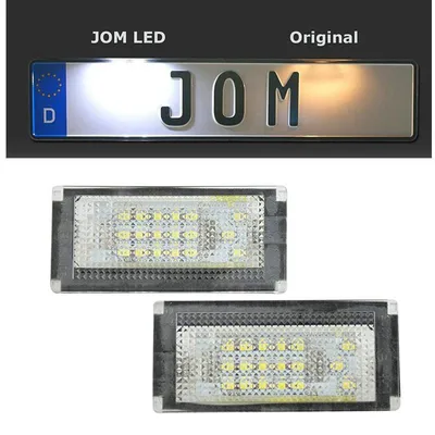 Produktbild von 2 JOM LED Kennzeichenbeleuchtung weiß R/L Mini Cooper R50 R52 Convertible R53