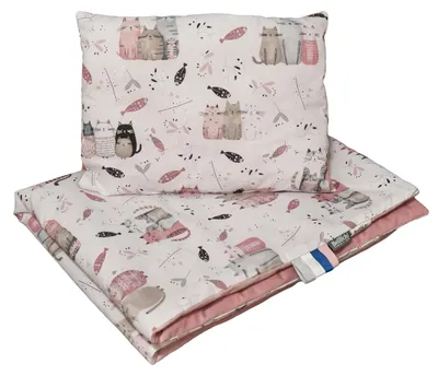 Zdjęcie produktu dla Komplet pościeli niemowlęcej 100x75 cm Kitten
