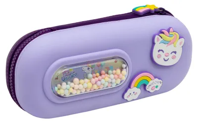 Zdjęcie produktu dla Piórnik saszetka piankowy Eva 3D Kitty Violet Astra