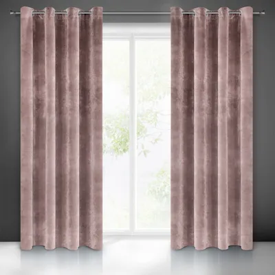 Produktbild von Vorhang RIA altrosa 140x250 cm  Ösen 10