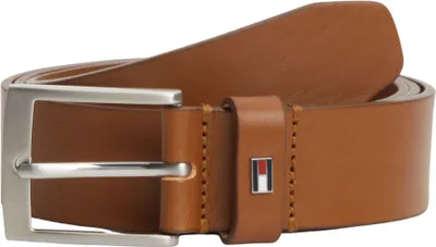 Zdjęcie produktu dla Pasek męski Tommy Hilfiger Adan, szerokość 3,5 cm, skórzany, kolor brązowy (cognac), długość 90 cm