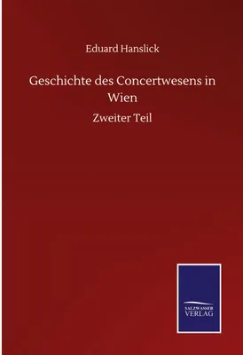 Produktbild von Geschichte des Concertwesens in Wien