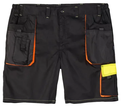 Produktbild von Adamo Übergrößen Arbeits-Shorts schwarz