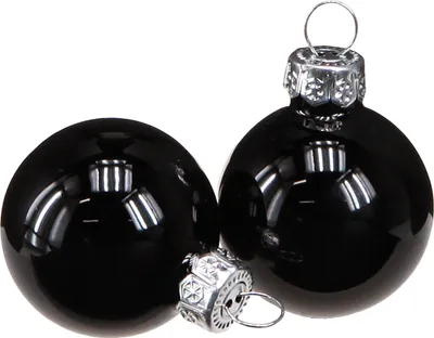 Produktbild von Glas Christbaumschmuck Mini Dekokugeln für festliche Dekoration, 9 Stück