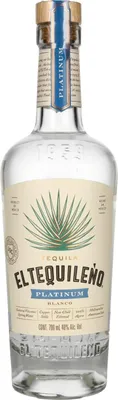 Produktbild von El Tequileño Platinum Blanco 100% Agave 40% Vol. 0,7l