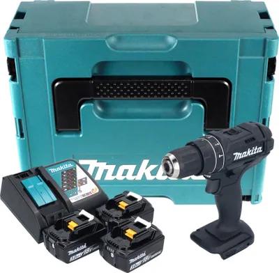 Produktbild von Makita DHP482F3JB schwarz Akku-Schlagbohrschrauber