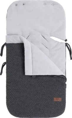 Produktbild von Baby's Only Fußsack Autositz 0+ Robust - Anthrazit