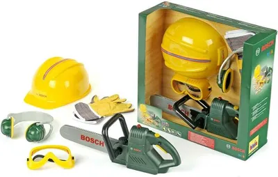 Image de Klein-Toys BOSCH Tronçonneuse avec accessoires