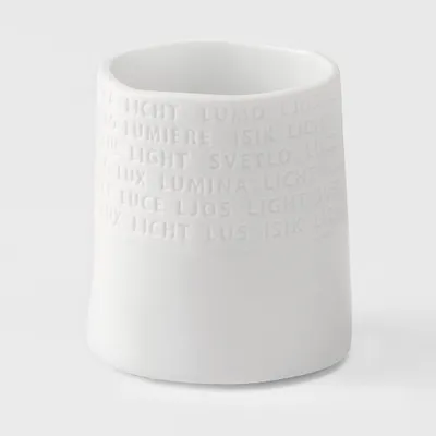 Image de Räder Raumpoesie Teelichthalter Text oben D:6,5cm H:7cm