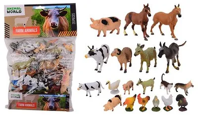 Immagine prodotto di Animali in borsa Mondo Animale 20 pz