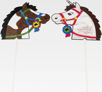 Produktbild von Steckenpferde-Bastelset - Kreativität basteln hobby horsing