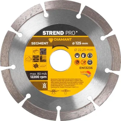 Immagine prodotto di Disco Strend Pro 521A, 125 mm, diamantato, segmentato