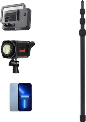 Obrázok produktu pre Predlžovacia tyč fotoaparátu 4 sekcie teleskopu 1/4in závit monopod selfie tyč
