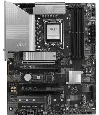 Productafbeelding van MSI Pro Z890-s WiFi 6E moederbord, Z890, LGA1851, ATX - Moederbord - Intel socket 1851 (Core Ultra 100 & 200)