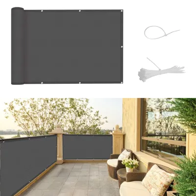 Immagine prodotto di Schermo per balcone impermeabile, 80x600 cm, con protezione UV
