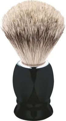 Produktbild von Rasierpinsel Dachs 6581 schwarzer Griff