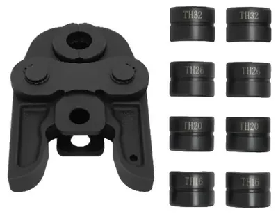 Immagine prodotto di Strumenti per crimpare, acciaio temprato, 4 forme compatibili, colore nero