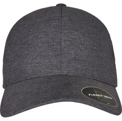 Image de Casquette de baseball Flexfit « Delta Carbon » TN1567 (S-M) (charbon de bois chiné)