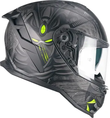 Produktbild von Integralhelm CGM 363S SHOT NIPPO Schwarz Matt Fluo Gelb größe XS
