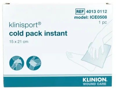 Produktbild von Klinion Klinisport Kühlpack, Sofortwirkung, 15 x 21 cm (1 Stück)