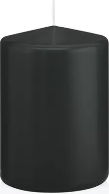 Produktbild von Stumpenkerzen Schwarz 100 x Ø 68 mm, 12 Stück