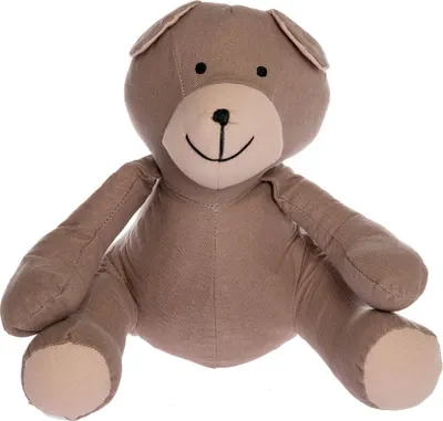 Produktbild von Türstopper TEDDY braun Teddybär mit Sandfüllung Doorstop L36cm