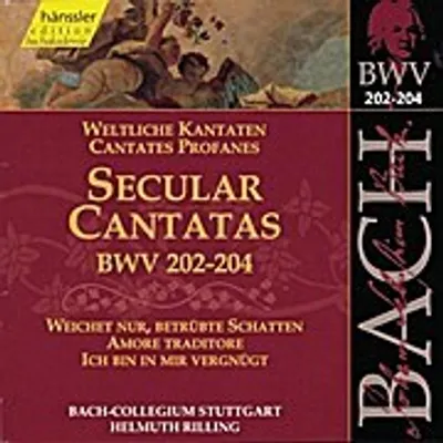 Obrázok produktu pre Svetské kantáty BWV 202-204
