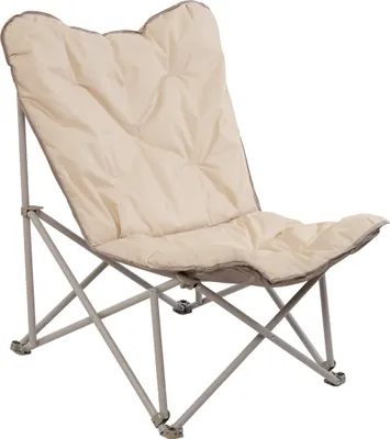 Obrázek produktu pro Skládací prošívané turistické křeslo SADO, béžové, 90 cm