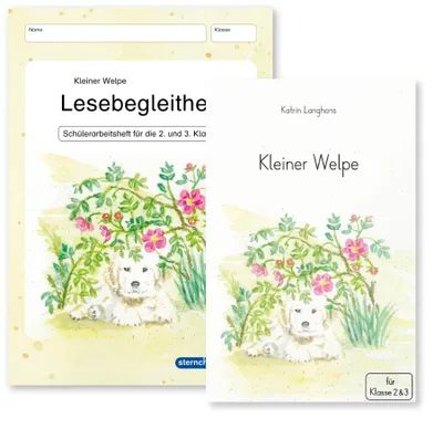 Produktbild von Kleiner Welpe - Klassenlektüre und Lesebegleitheft im Set