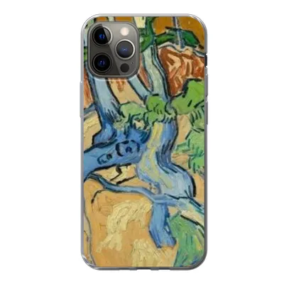 Produktbild von MuchoWow® Handyhülle Schutzhülle Hülle für iPhone 12 Pro Baumwurzeln - Vincent van Gogh Silikon Softcase Handy Hülle - Abdeckung