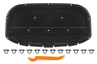 Produktbild von HERSTMOTO Motorhaubendämmung Schalldämmung der Motorhaube Motorhauben-Dämmmatte MIT CLIPS FÜR VOLKSWAGEN TOUAREG II 2010-2018 7P6863831A