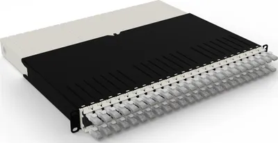 Produktbild von PATCHBOX .one / 8RU / UTP / White, 0,8 m, Cat6a, U/UTP (UTP), RJ-45, RJ-45, Weiß