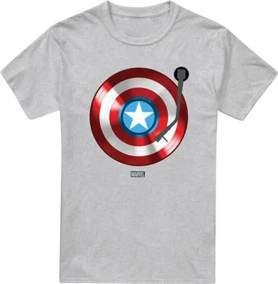 Image de Captain America - "Record" T-shirt pour homme TV5040 (3XL) (Sport Heide)