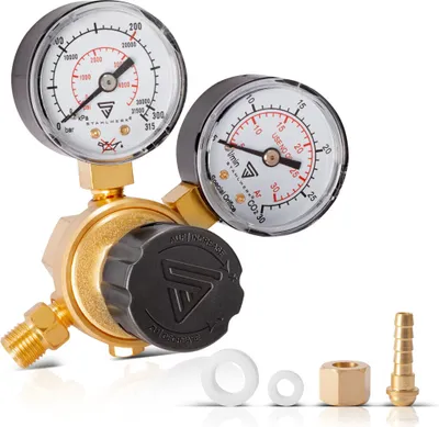 Zdjęcie produktu dla STAHLWERK Mini regulator ciśnienia 200 bar dla mieszanki argon CO2