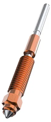 Obrázek produktu pro Rychlovýměnná tryska Creality 0,4 mm, Vysoký průtok tisku, Celokovová integrovaná konstrukce, Snadná instalace, Vhodné pro 3D tiskárny K1C/Ender-3 V3/Ender-3 V3 Plus