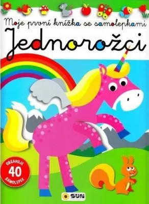 Obrázek produktu pro Jednorožci - Moje první knížka se samolepkami