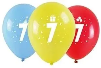 Immagine prodotto di Palloncini stampati 7 x 28 cm, 3 pezzi