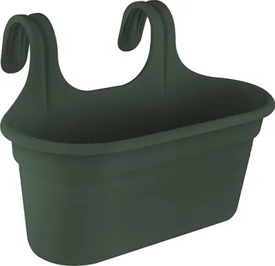 Produktbild von Hängekorb Green Basics L Grün Blatt - Elho