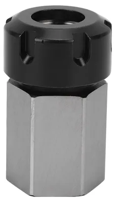 Produktbild von Sechskant-Spannzangenfutter aus silbernem Kohlenstoffstahl, hochfester CNC-Drehwerkzeughalter ER32UM