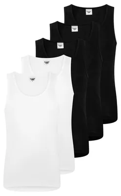 Produktbild von Speidel 5er Pack Classic Unterhemd / Tanktop Baumwolle in Feinripp Qualität, Ohne störende Seitennähte, Körpernah geschnitten