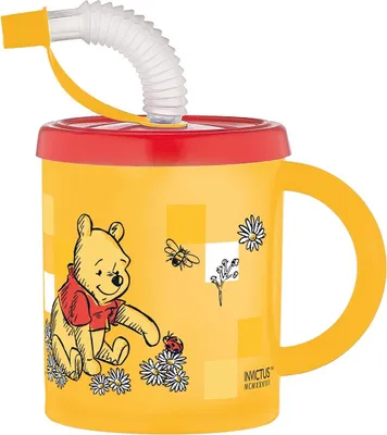 Produktbild von Trinkbecher Winnie Pooh 210ml mit Strohhalm