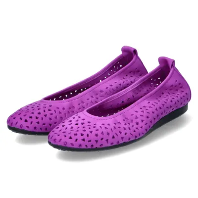 Produktbild von Arche Damen Ballerinas LILLY Violett Rauleder Größe: 38