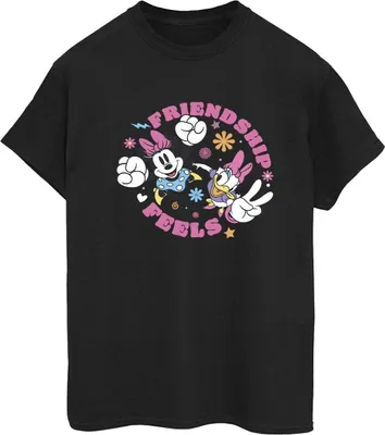 Produktbild von Disney - "Friendship" T-Shirt für Damen BI38436 (S) (Schwarz)