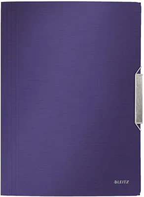 Obrázek produktu pro Leitz Style 3-Flap, A4, Polypropylen (PP), Modrá, 150 listy, 80 g/m², Elastická gumička