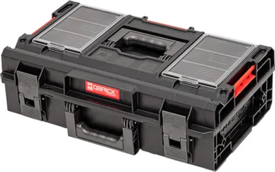 Produktbild von Qbrick System ONE 200 2.0 Profi Werkzeugkoffer modularer Organizer 585 x 385 x 190 mm 15,4 l stapelbar IP66