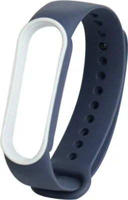 Produktbild von Soft Silicon Watch Band Ersatzsportband für Xiaomi Mi Band 5-Mitternachtsblau