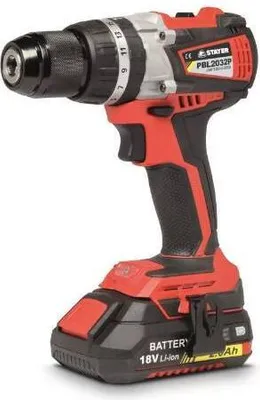 Immagine prodotto di Trapano a batteria PBL 2035 PIKF, 18V, 5Ah, 2 batterie agli ioni di litio, custodia, STAYER