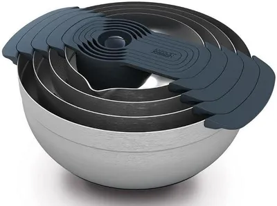Imagen del producto de Nest - Juego de 9 cuencos para batir - Acero inoxidable