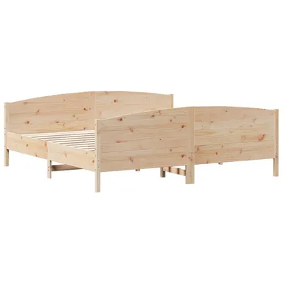 Produktbild von Massivholzbett ohne Matratze 180x200 Kiefernholz