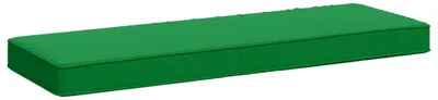 Imagen del producto de Cojín para banco, modelo VUGHT, 100% poliéster, color verde, 80 x 30 x 5 cm